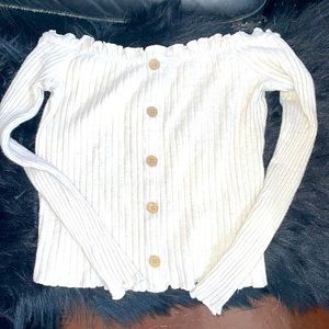 Rue21 cute off the shoulder top